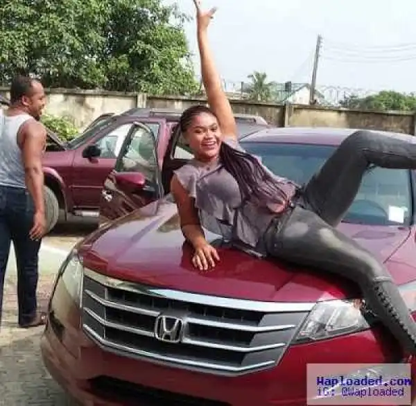 Photos: Ex-Beauty Queen Turned Actress, Priscilla Okpara, Got Herself N4.5m Honda Crosstour